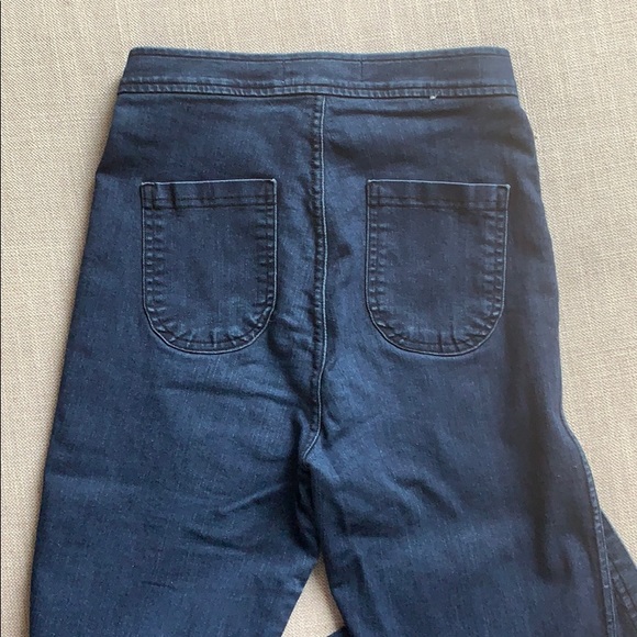 Blue American Apparel Skinny Jeans - Small - Picture 3 of 4